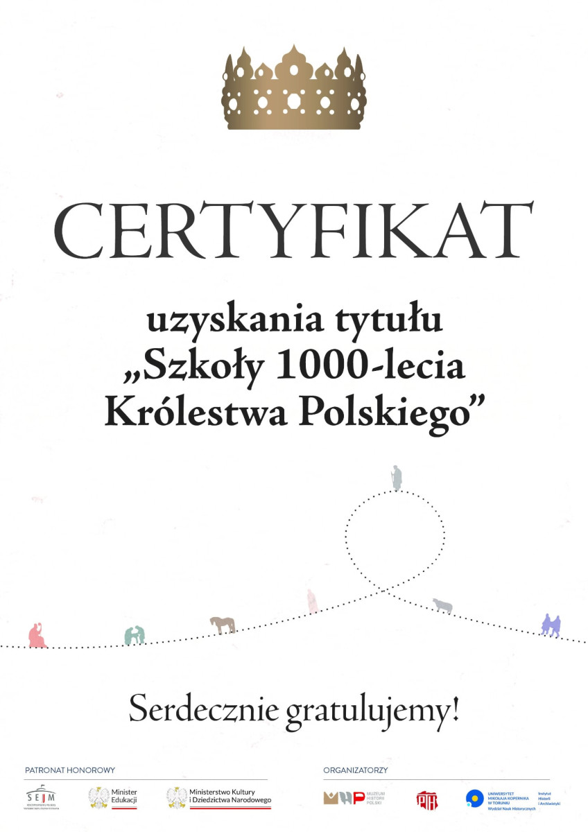 Nasza szkoła z tytułem „Szkoła 1000-lecia”!