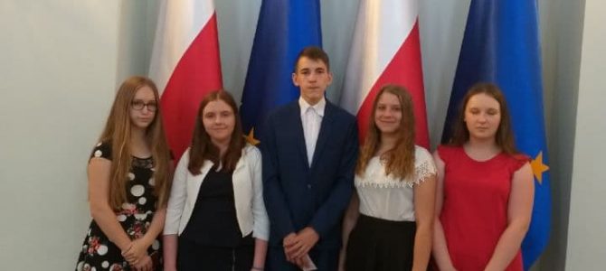 Wyjazd uczniów do Sejmu RP