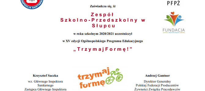 Trzymaj formę – podsumowanie programu Trzymaj formę – podsumowanie programu