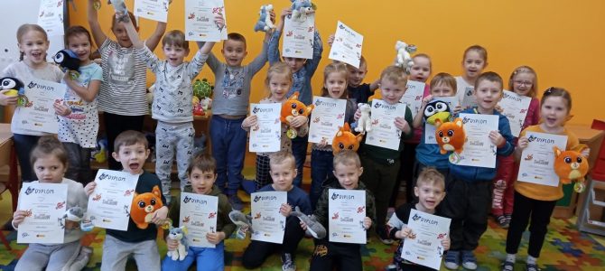 Wielkie gratulacje dla grupy Skrzaty!