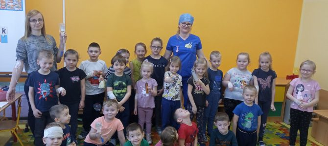 Wizyta pielęgniarki w Przedszkolu