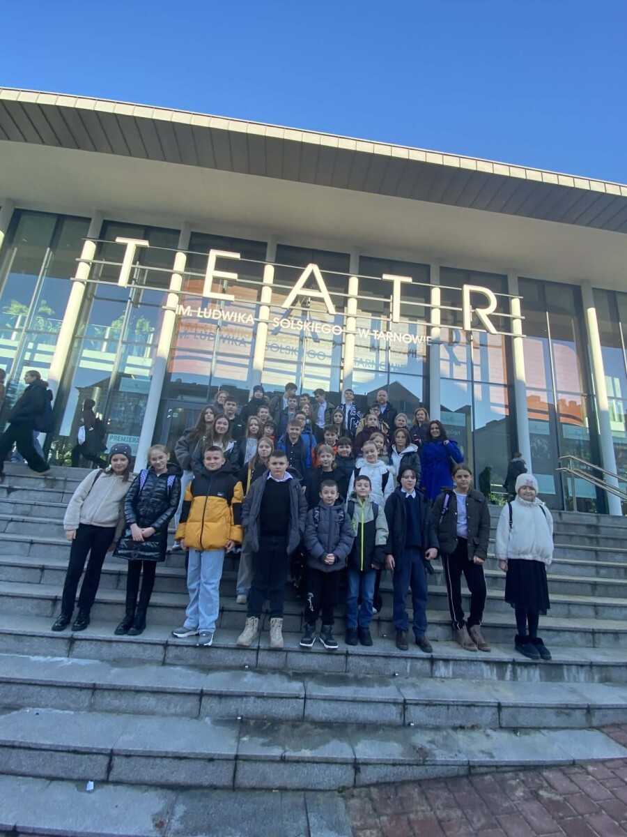 Wycieczka klas 4–8 do Teatru im. Ludwika Solskiego w Tarnowie