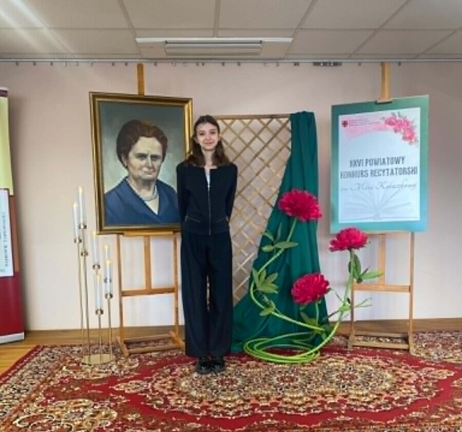 Wyróżnienie Marysi Kurnal w XXVI Powiatowym Konkursie Poezji im. Marii Kozaczkowej
