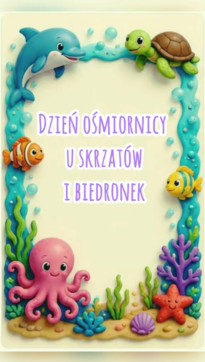 Dzień Ośmiornicy w naszym przedszkolu!